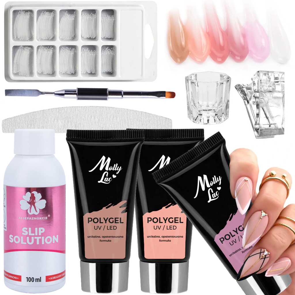 Voordeelpakket + 3 Kleuren Polygel