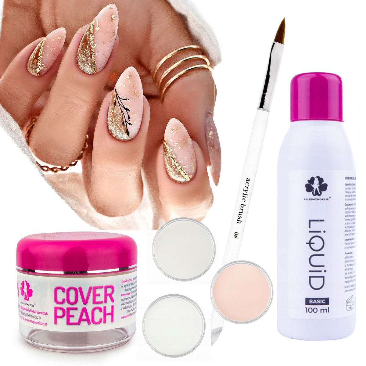 Acryl Poeder Set Wit 30g