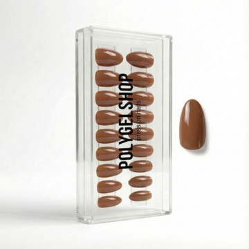 Press-Ons Manicure Bruin