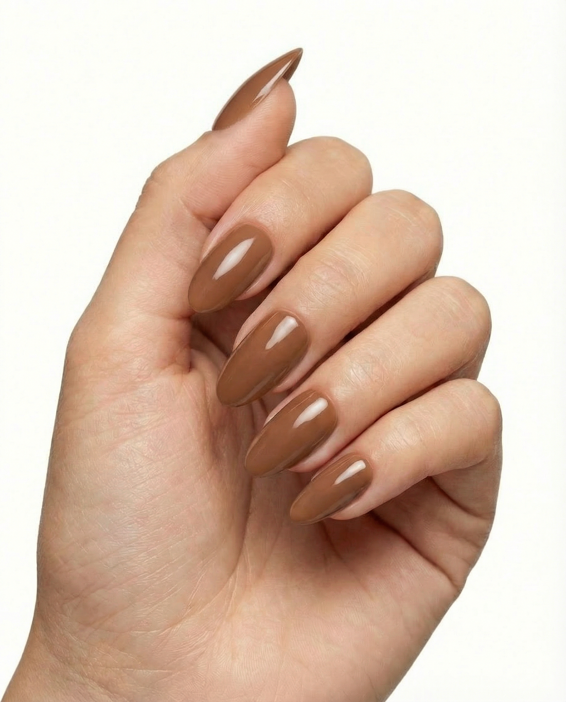 Press-Ons Manicure Bruin