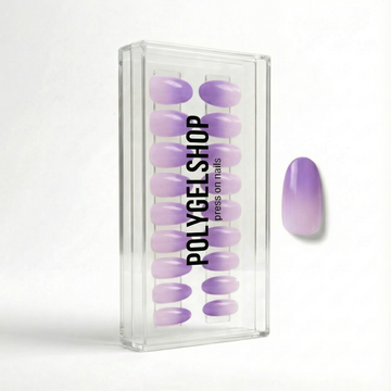 Press-Ons Manicure Paars