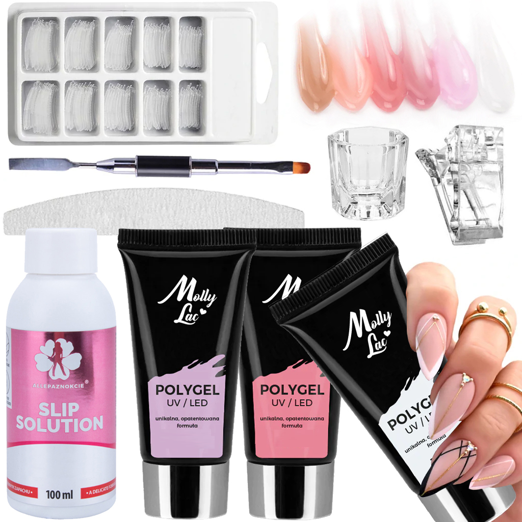 Voordeelpakket + 3 Kleuren Polygel